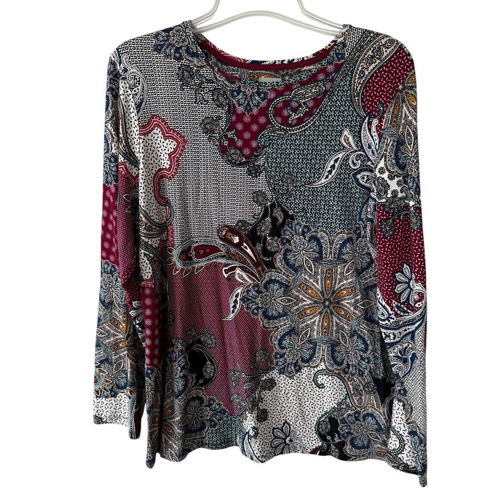 Chico's Multicolor Paisley Blouse